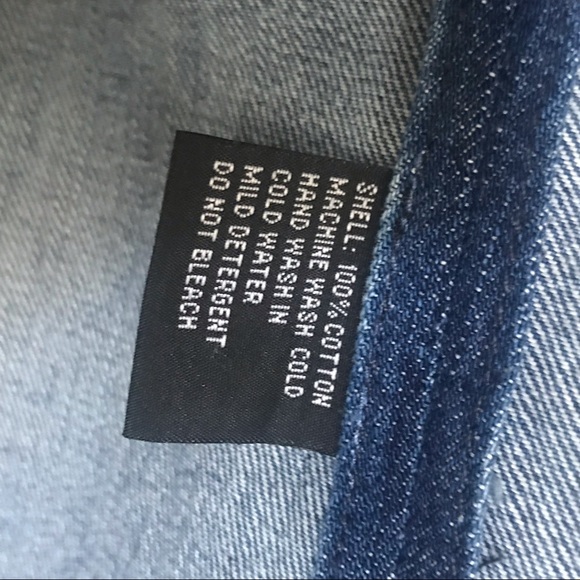 MONTANACO Embellished 100% Cotton Denim Jacket - Picture 10 of 10